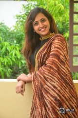 Anchor Lasya At Raja Meeru Keka Movie Press Meet